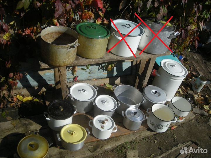 Кастрюли чайники посуда СССР только самовывоз