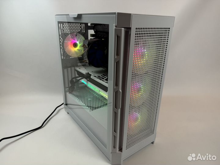 Мощный игровой пк Ryzen 7 5700X/32Gb/RTX4070Ti
