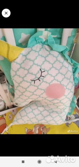 Комплект в детскую кроватку,бортики