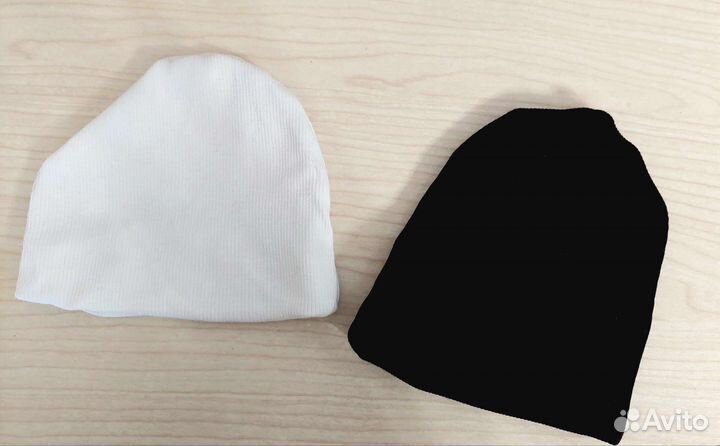 Шапки для малыша 3-6 мес