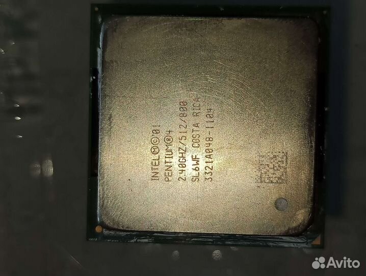 Процессор Intel Pentium 4 2.4GHz/512/800 sl6wh