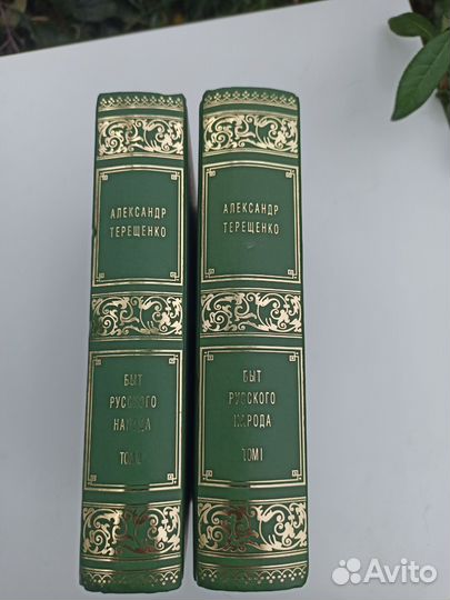 Книга Быт русского народа. А. Терещенко