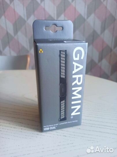 Нагрудный пульсометр garmin hrm dual