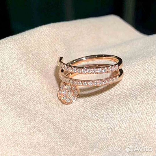 Кольцо Cartier Juste un Clou, бриллианты 0,56ct