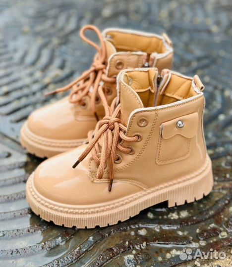Ботинки демисезонные для девочки р.26- 31 Новые