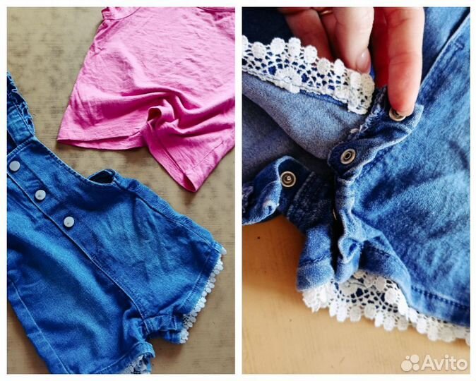 Вещи пакетом для девочки 86 92