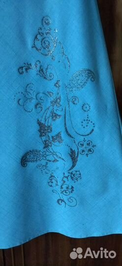 Сарафан льняной 48