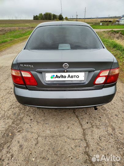 Nissan Almera 1.5 МТ, 2005, 268 000 км