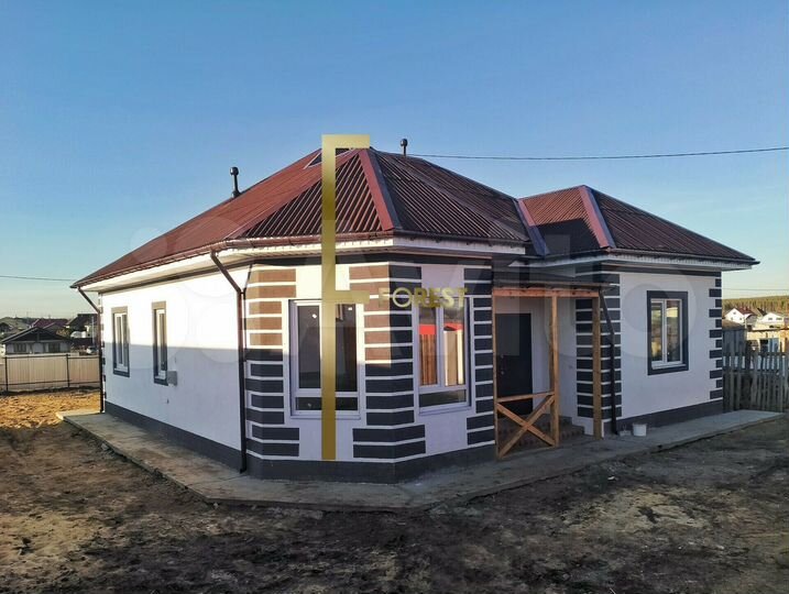 Коттедж 118 м² на участке 10,8 сот.