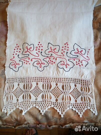 Рушники и салфетки старинные