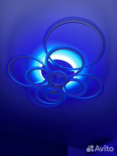 Светодиодная Люстра Кольца светильник