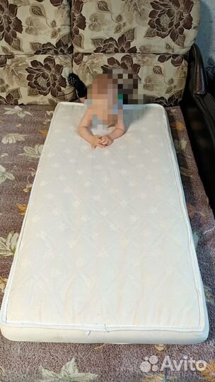 Бортик на детскую кроватку, матрас