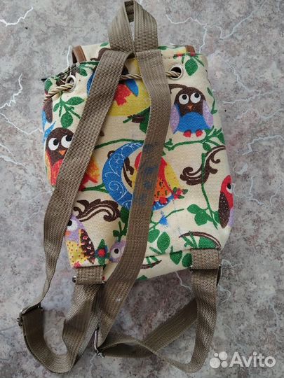 Детский рюкзак текстильный