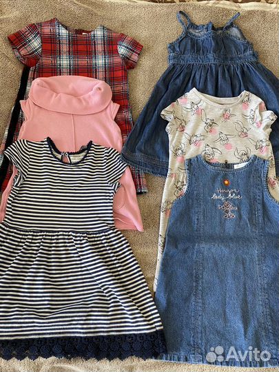 Платья для девочки, р. 104-110
