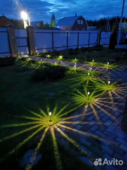 Уличные фонари на солнечной батарее,читать описани