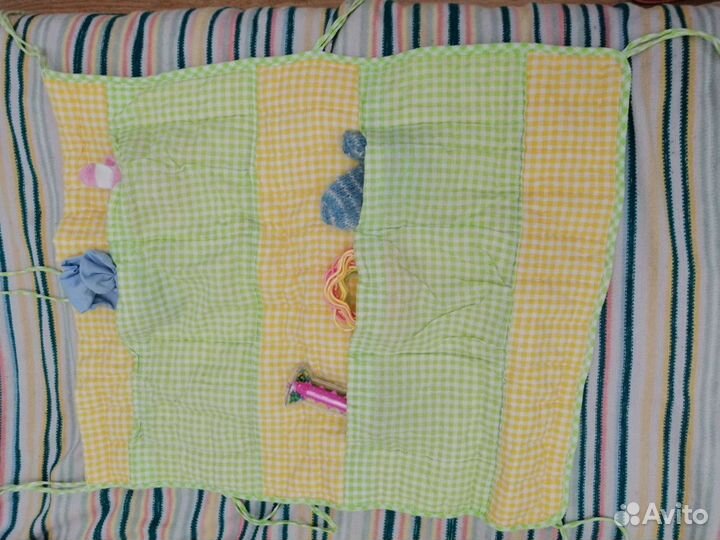 Карманы-органайзер на детскую кроватку