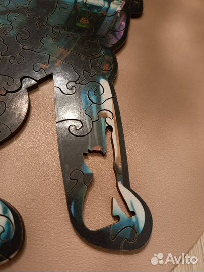 Мозаика в форме кота