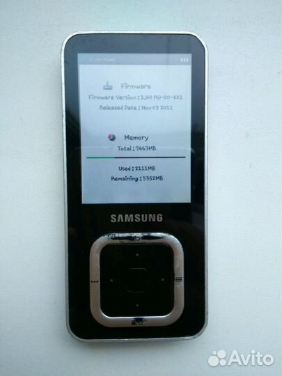 Samsung YP-Q3 black 8gb