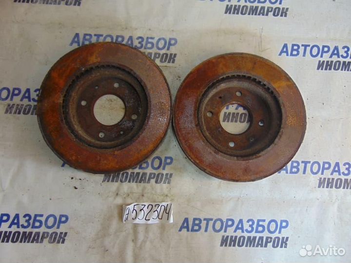 Диск тормозной передний для Mitsubishi Lancer IX