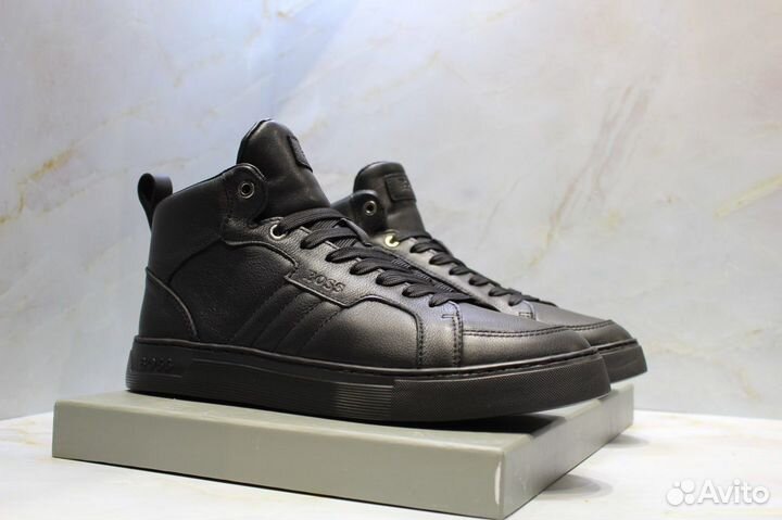 Кеды мужские высокие Hugo boss