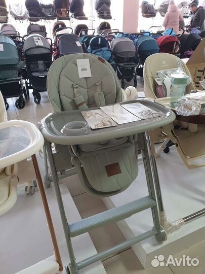Стульчик для кормления happy baby berny lux
