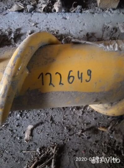 Вал корчевателя комбайна ropa