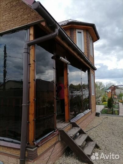 Мягкие окна для террас и беседок