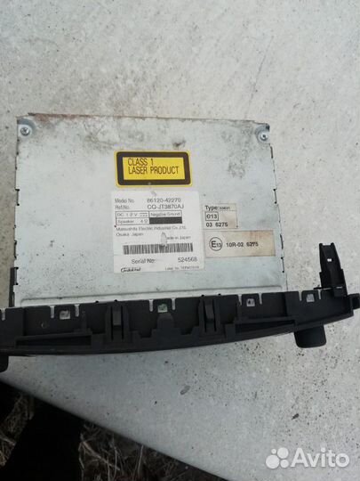 Штатная магнитола Toyota RAV4 Рестайлинг 2010г