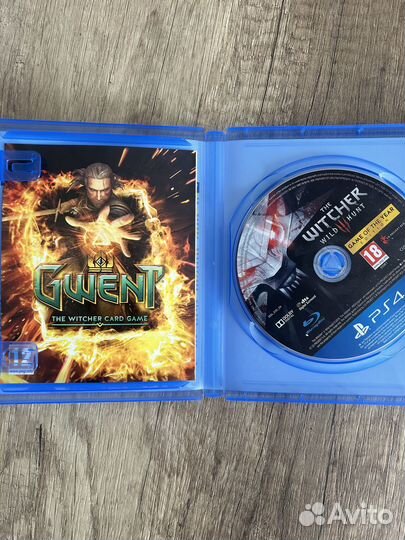 Ведьмак 3 ps4 диск