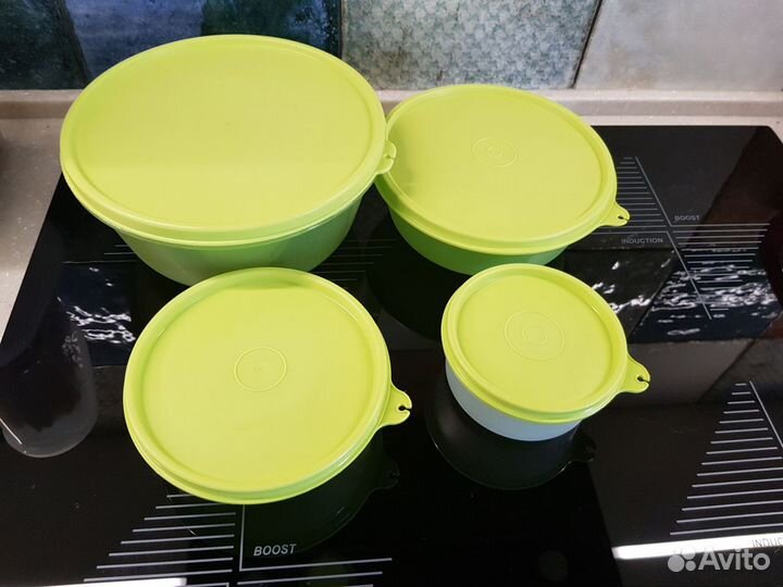 2 набора Tupperware вакуумные контейнеры