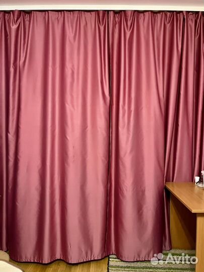 Комплект шторы и покрывало