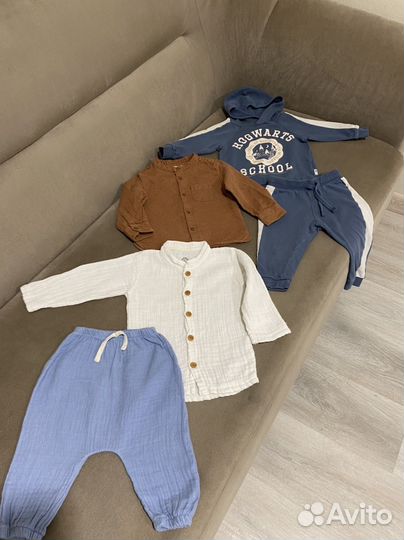 Одежда пакетом для мальчика 80-86 размер