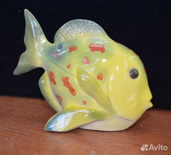 Фарфоровая статуэтка- морская рыбка. лфз (3)