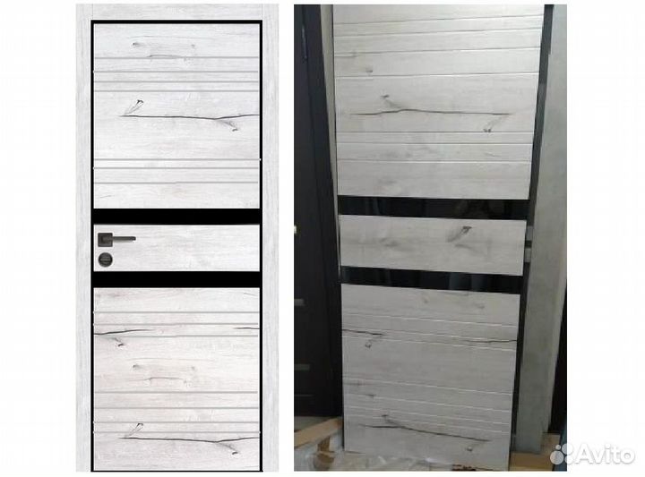 Дверь межкомнатная «Соло-Рдк» Дуб арктик