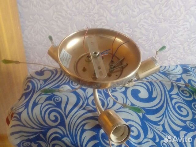 Люстра на 3 лампы