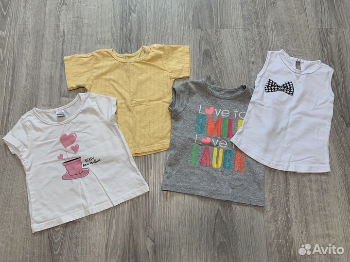 Пакет вещей на девочку 80-86 размер