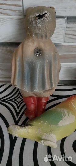 Большой лот из 9 резиновых игрушек СССР