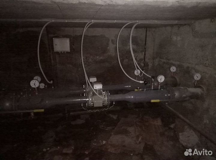 Монтаж узла коммерческого учета тепла (укут)