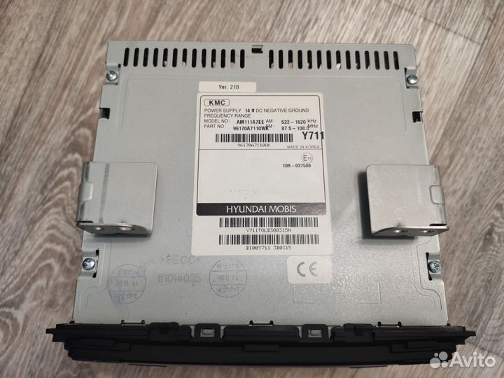 Штатная магнитола kia cerato 3