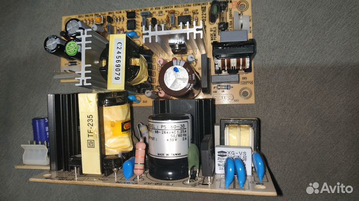 Блок питания (30V 2A) Mean Well PS-60-30