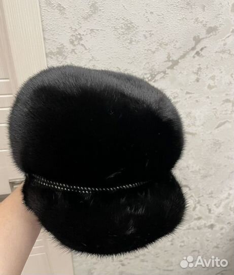 Шапка норковая женская 54,55