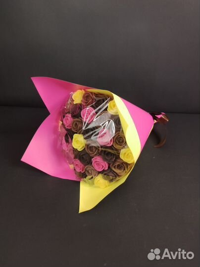 37 Роз из Бельгийского Шоколада