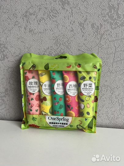 Новый набор кремов для рук