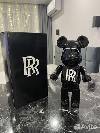 Мишка bearbrick rolls royce