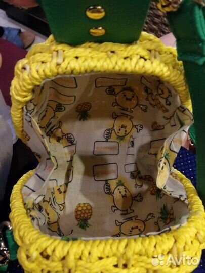 Сумка плетёная из тайланда ананас