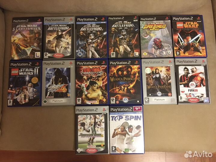 Игровые диски на ps2