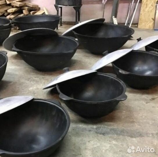 Казан чугунный узбекский