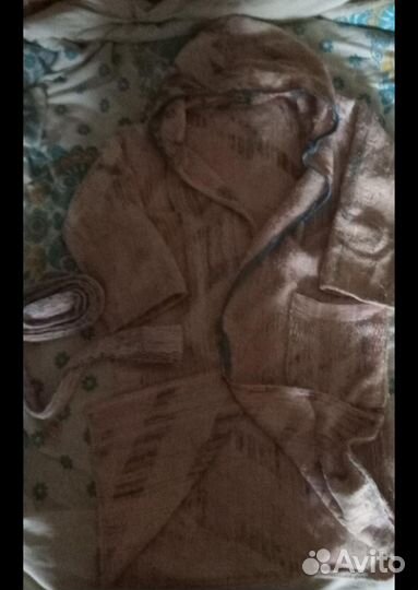 Детский махровый халат