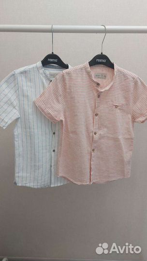 Рубашки Zara 128 cm,8 лет