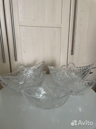 Ваза хрустальная СССР винтаж